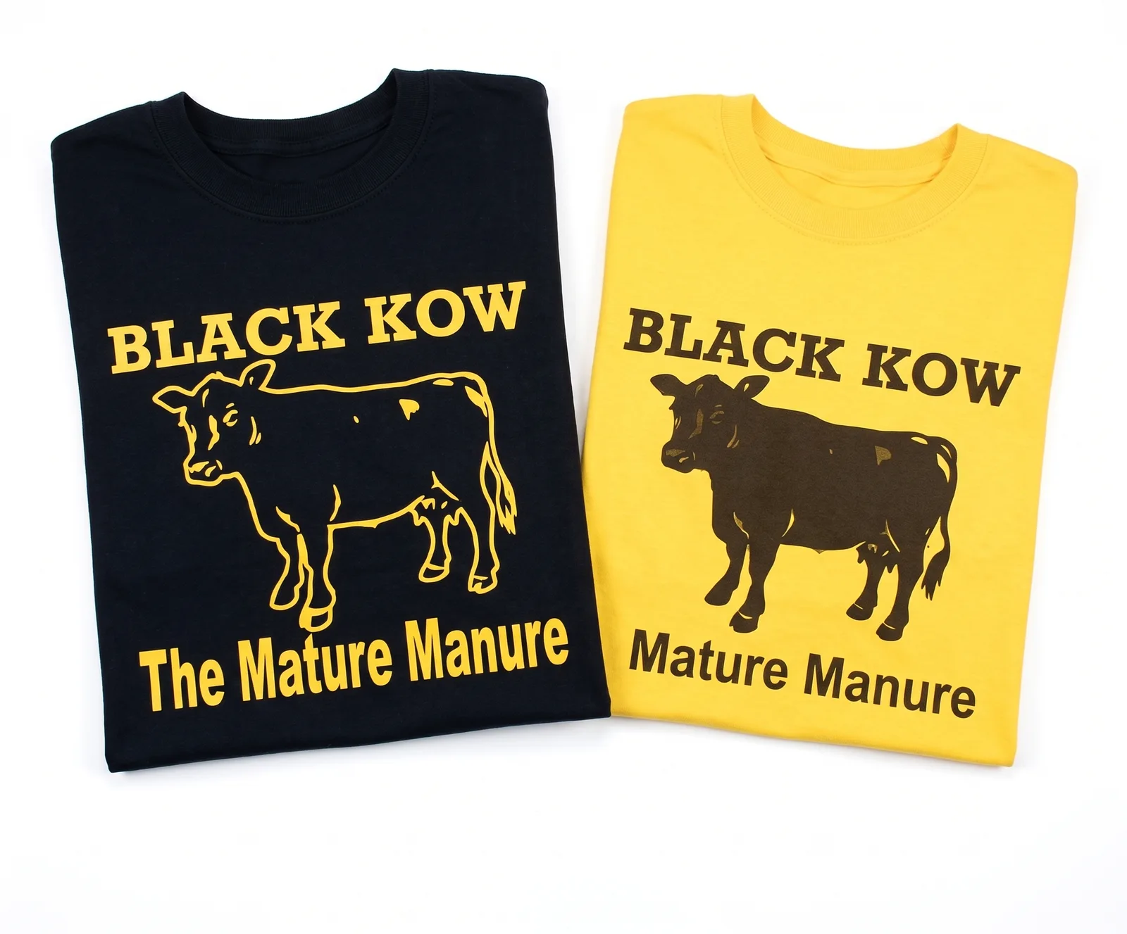 Black Kow Adult T-Shirt