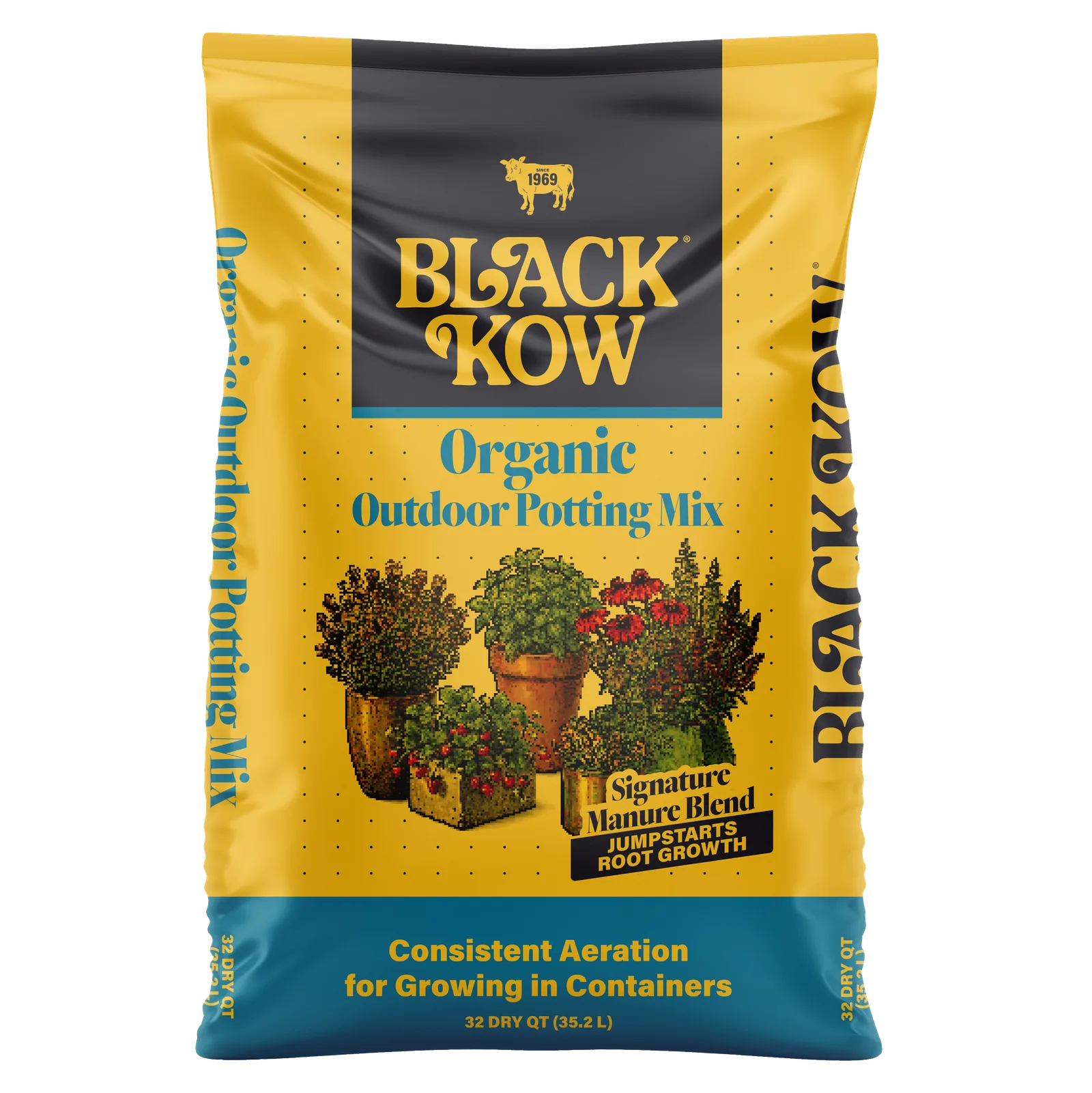Black Kow® Organic Outdoor Potting Mix