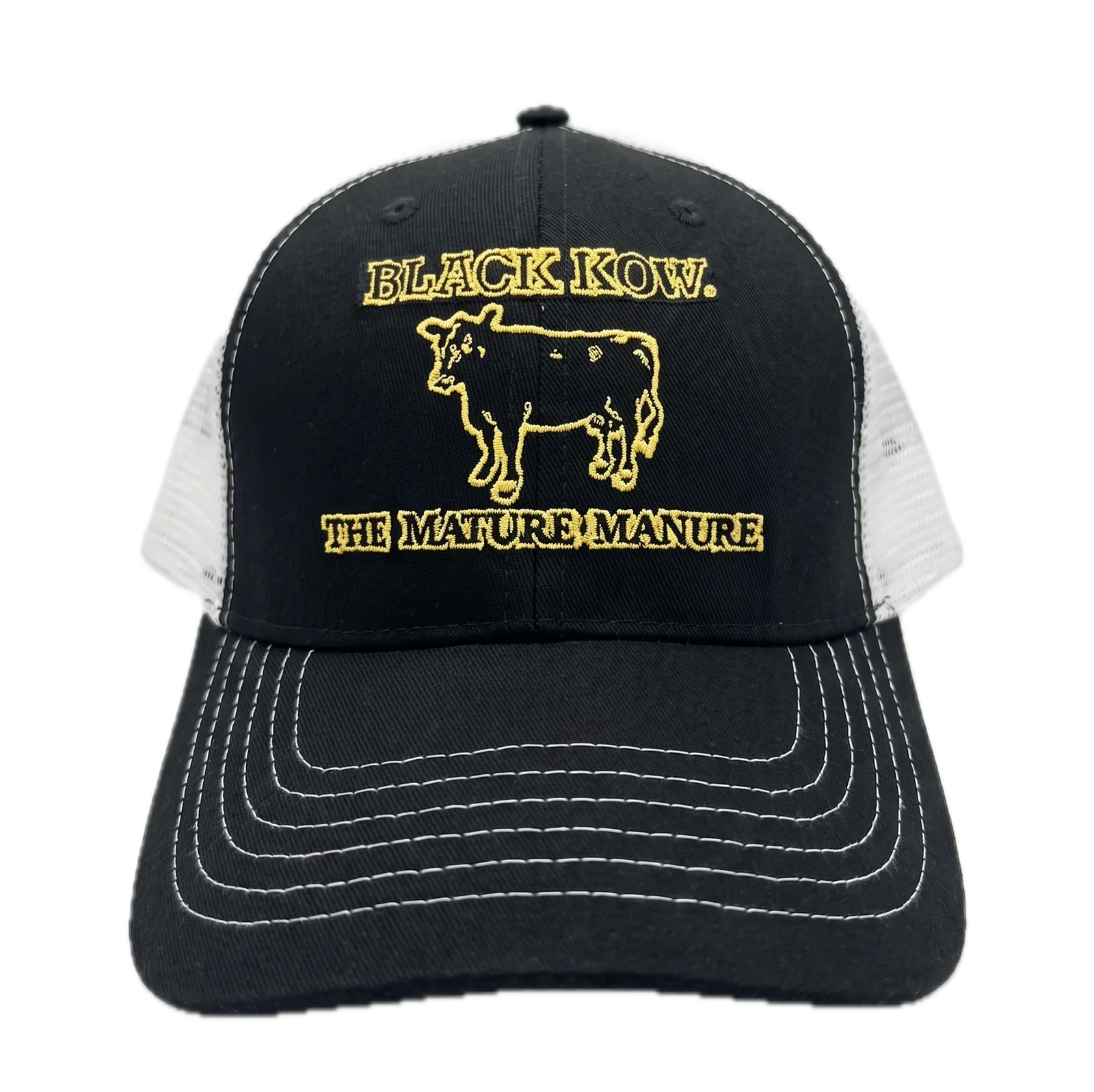 Mesh Black Kow Trucker's Cap